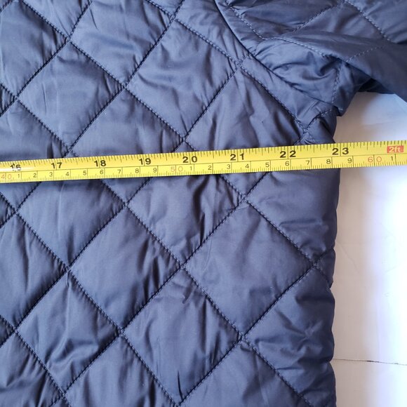 Peter Millar Suffolk Quilted Windproof Full Zip Black Travel Coat Jacket - Picture 6 of 14